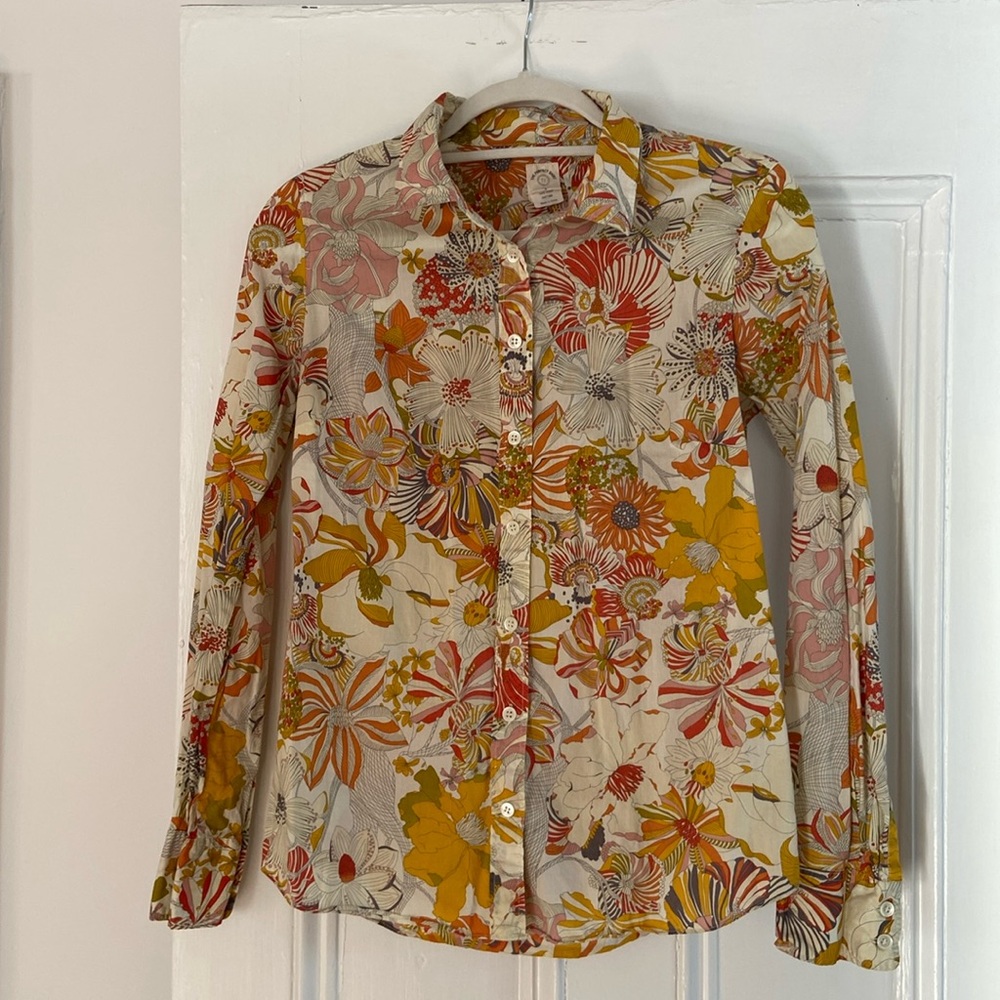 The Perfect Shirt for J. Crew with Liberty of London Fabric